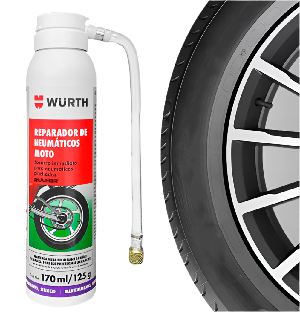 REPARADOR DE NEUMATICOS WURTH 170ML